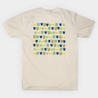 Cats in a row T-Shirt